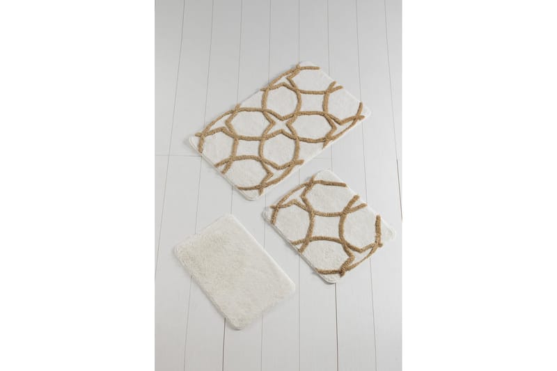 Chilai Home by Alessia Badmatta Set om 3 - Multi - Textil & mattor - Mattor - Badrumsmatta