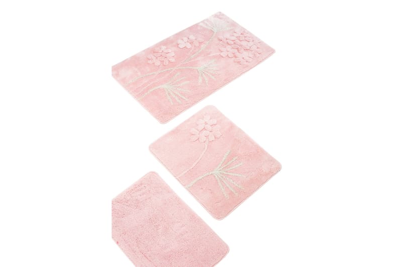 Chilai Home by Alessia Badmatta Set om 3 - Multi - Textil & mattor - Mattor - Badrumsmatta