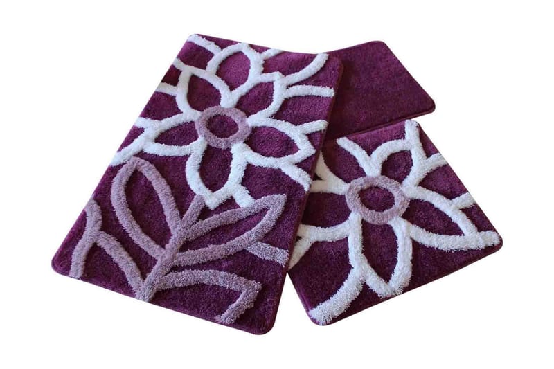 Chilai Home by Alessia Badmatta Set om 3 - Multi - Textil & mattor - Mattor - Badrumsmatta
