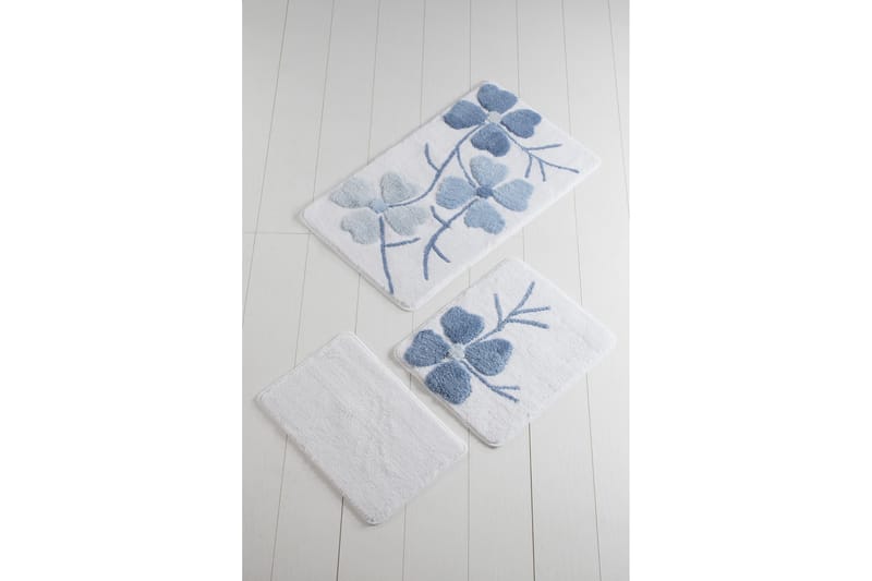 Chilai Home by Alessia Badmatta Set om 3 - Multi - Textil & mattor - Mattor - Badrumsmatta