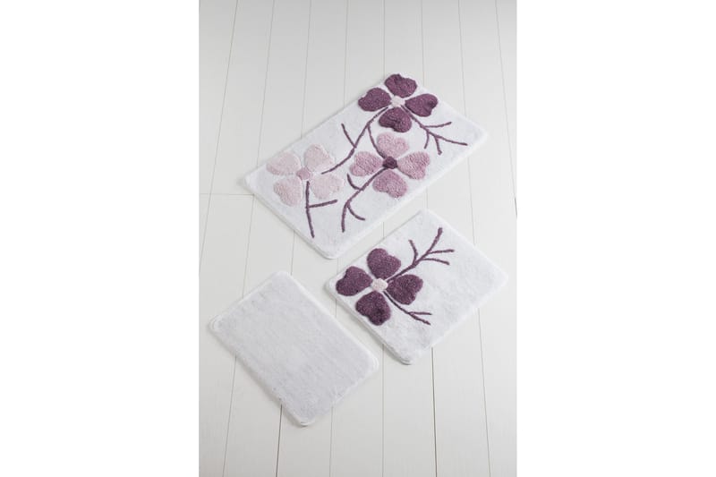Chilai Home by Alessia Badmatta Set om 3 - Multi - Textil & mattor - Mattor - Badrumsmatta
