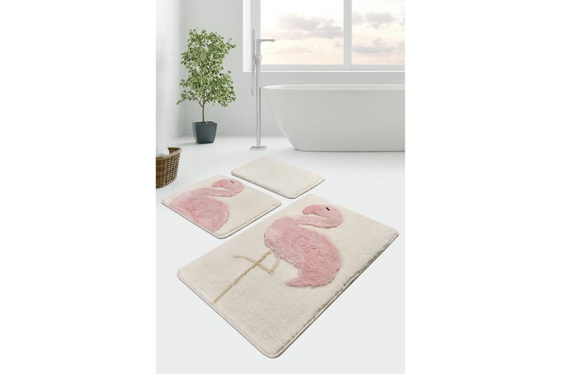 Chilai Home by Alessia Badmatta Set om 3 - Multi - Textil & mattor - Mattor - Badrumsmatta