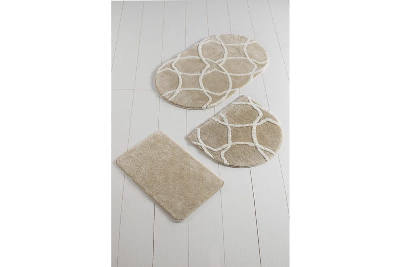 Chilai Home by Alessia Badmatta Set om 3 - Multi - Textil & mattor - Mattor - Badrumsmatta