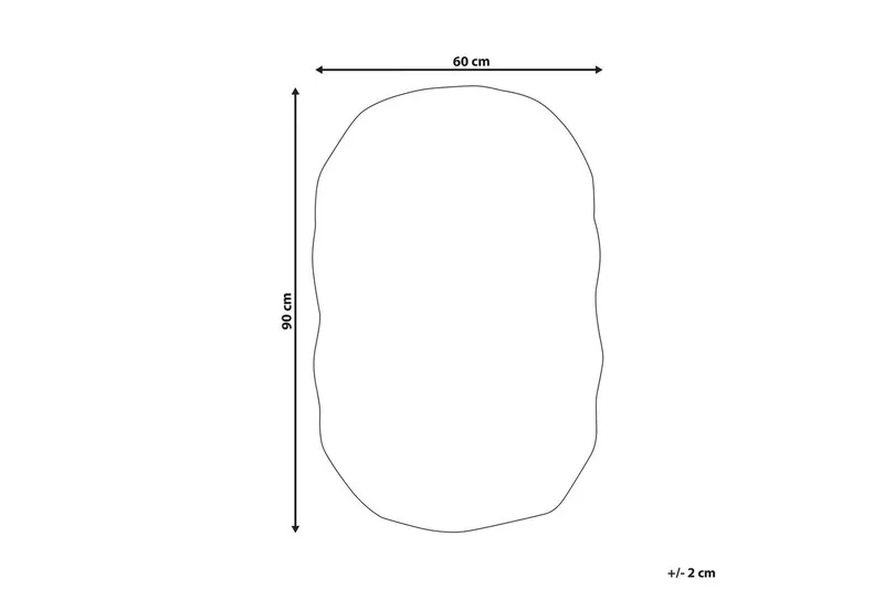 Badrumsmatta Derik - Beige, Orange - Textil & mattor - Mattor - Badrumsmatta