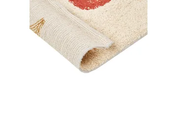 Badrumsmatta Esme - Beige, orange, gul, röd - Textil & mattor - Mattor - Badrumsmatta