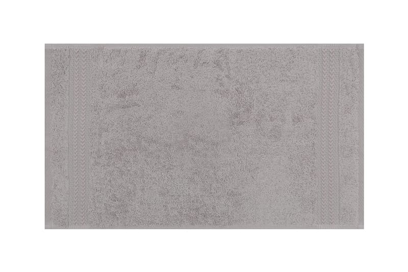 Hobby Handduk 30x50 cm 6-pack - Ljusgrå - Textil & mattor - Mattor - Badrumsmatta