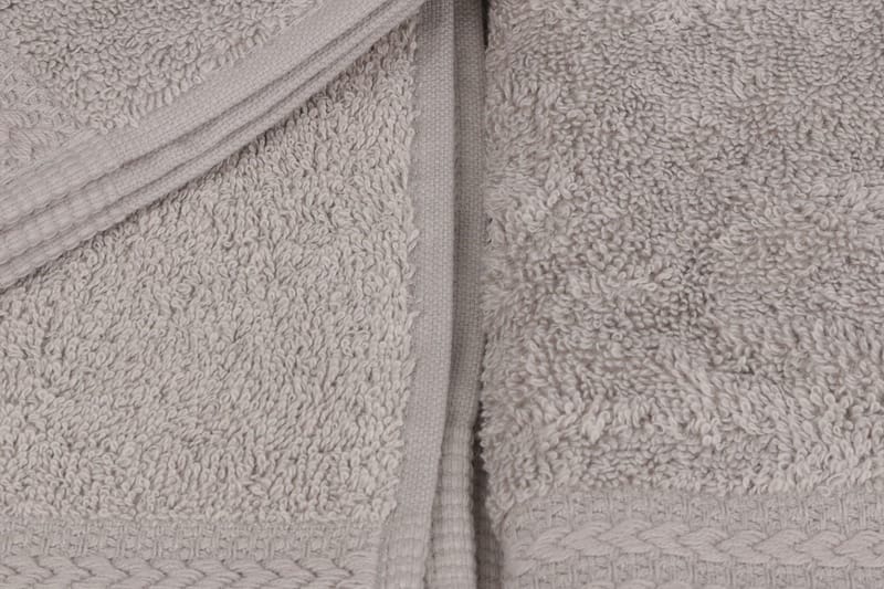 Hobby Handduk 30x50 cm 6-pack - Ljusgrå - Textil & mattor - Badrumstextilier - Handduk