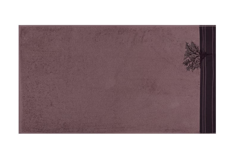 Hobby Handduk 50x90 cm 2-pack - Vinröd/Brun - Textil & mattor - Mattor - Badrumsmatta