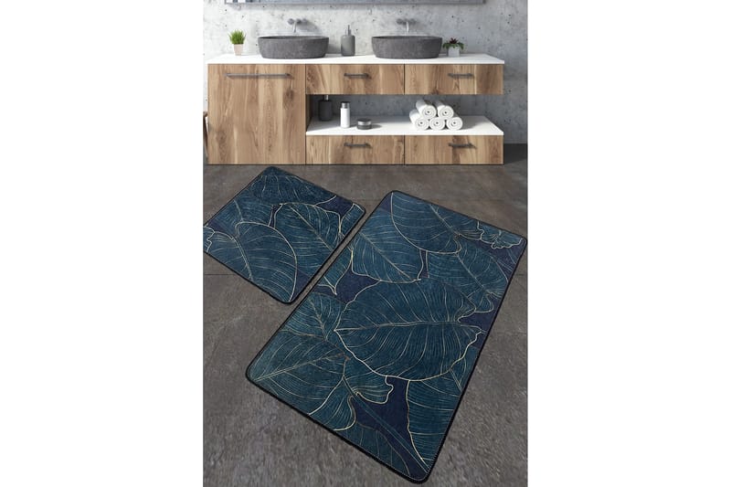 Jamad Badrumsmatta 60x100 cm Rektangulär - Flerfärgad - Textil & mattor - Mattor - Badrumsmatta