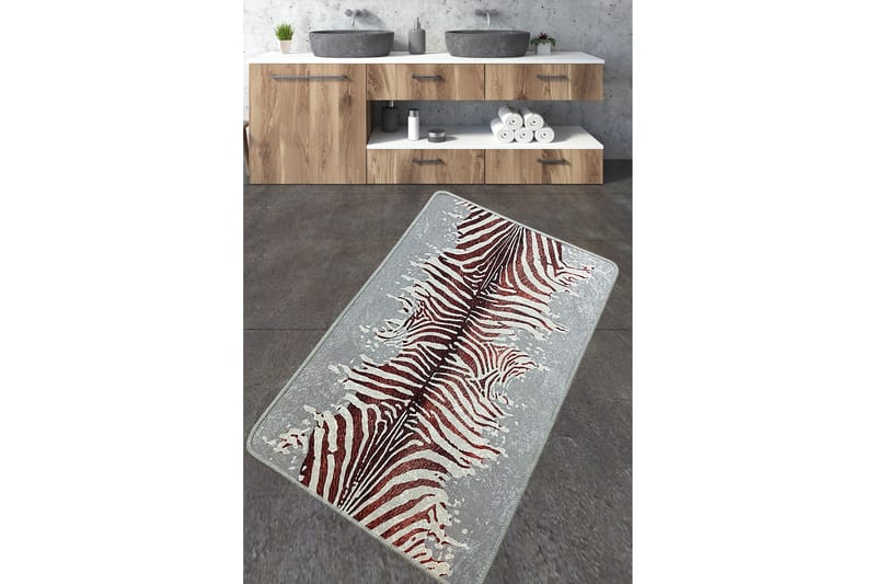Jamir Badrumsmatta 70x120 cm Rektangulär - Flerfärgad - Textil & mattor - Mattor - Badrumsmatta