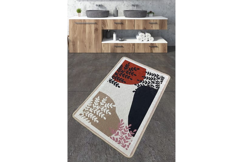 Jangir Badrumsmatta 70x120 cm Rektangulär - Flerfärgad - Textil & mattor - Mattor - Badrumsmatta
