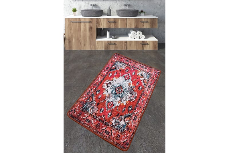 Karosta Badrumsmatta 70x120 cm Rektangulär - Flerfärgad - Textil & mattor - Mattor - Badrumsmatta