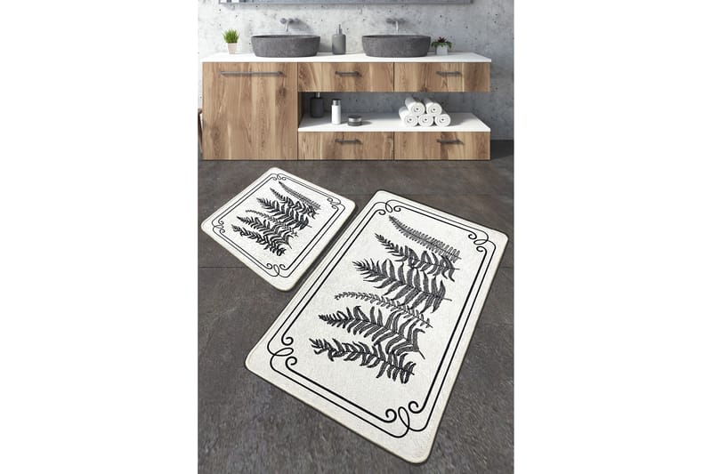 Kashiwa Badrumsmatta 60x100 cm Rektangulär - Flerfärgad - Textil & mattor - Mattor - Badrumsmatta