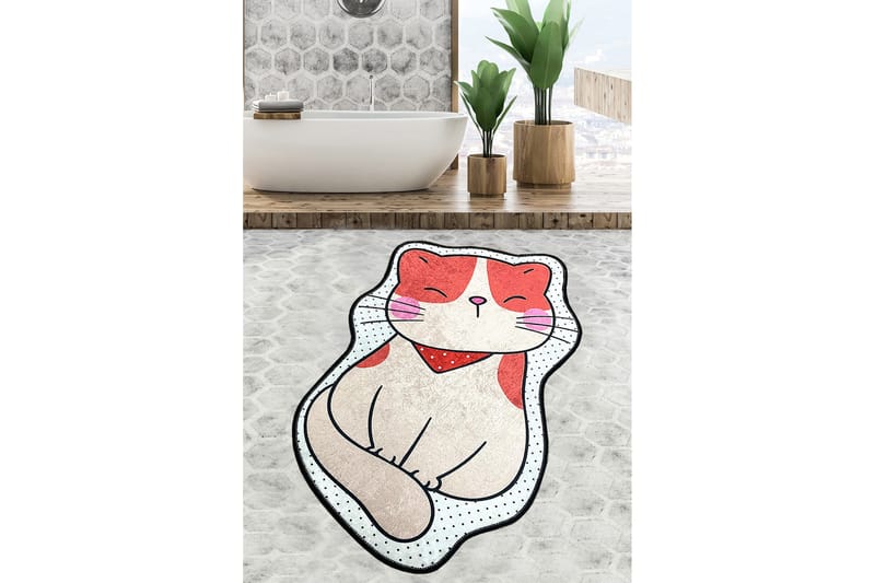 Naviya Badrumsmatta 60x90 cm Rektangulär - Flerfärgad - Textil & mattor - Mattor - Badrumsmatta