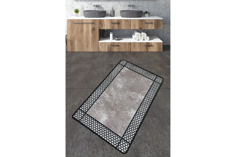 Navjat Badrumsmatta 70x120 cm Rektangulär - Flerfärgad - Textil & mattor - Mattor - Badrumsmatta