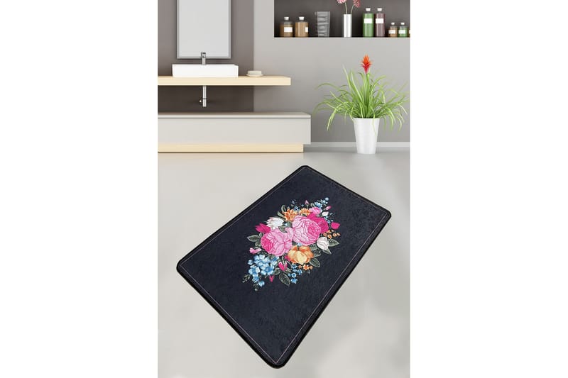 Nichatar Badrumsmatta 70x120 cm Rektangulär - Flerfärgad - Textil & mattor - Mattor - Badrumsmatta