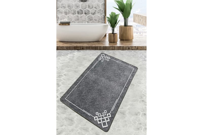 Nihal Badrumsmatta 70x120 cm Rektangulär - Flerfärgad - Textil & mattor - Mattor - Badrumsmatta