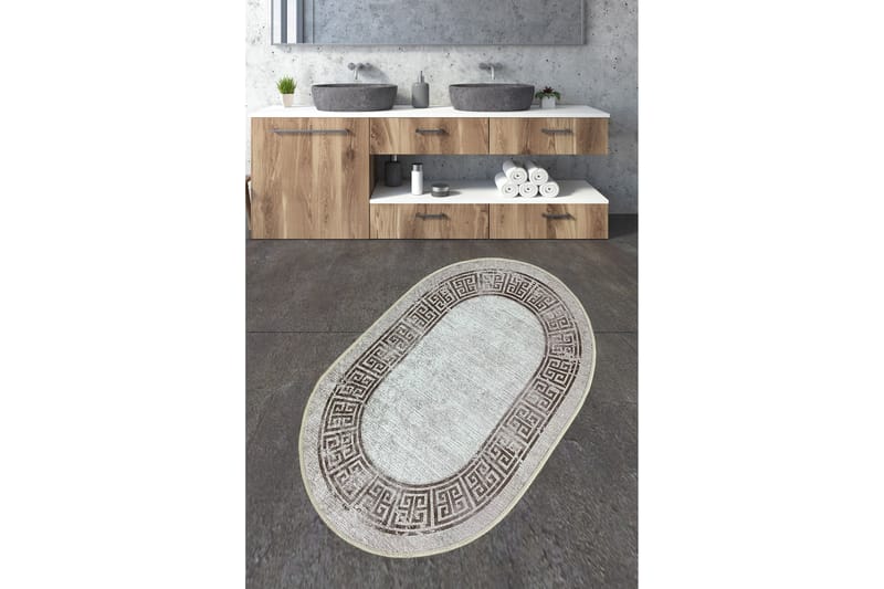 Nikku Badrumsmatta 70x120 cm Rektangulär - Flerfärgad - Textil & mattor - Mattor - Badrumsmatta