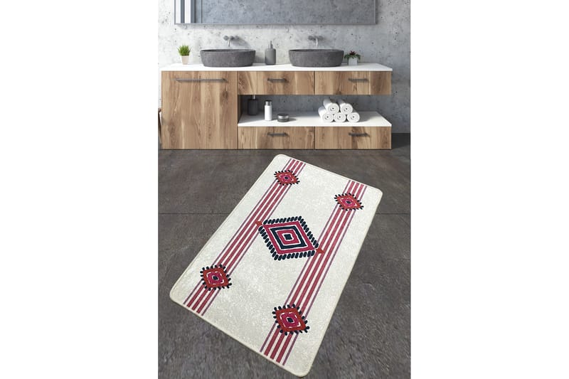 Nimahe Badrumsmatta 70x120 cm Rektangulär - Flerfärgad - Textil & mattor - Mattor - Badrumsmatta