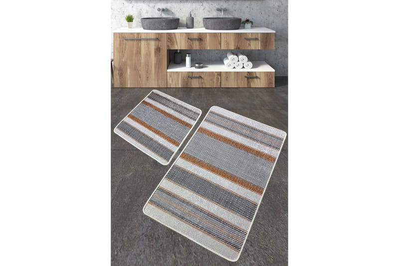 Nimbolkar Badrumsmatta 60x100 cm Rektangulär - Flerfärgad - Textil & mattor - Mattor - Badrumsmatta
