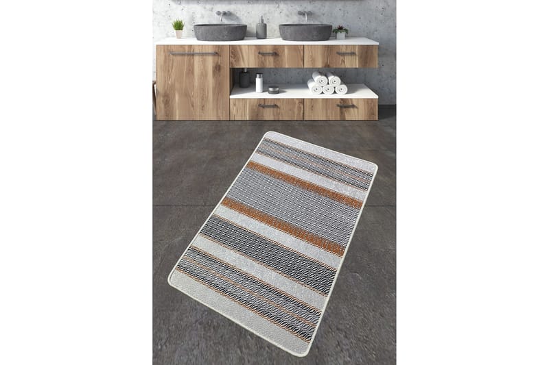 Nimbolkar Badrumsmatta 70x120 cm Rektangulär - Flerfärgad - Textil & mattor - Mattor - Badrumsmatta