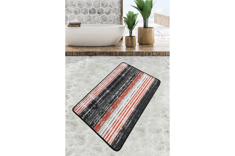 Ninama Badrumsmatta 70x120 cm Rektangulär - Flerfärgad - Textil & mattor - Mattor - Badrumsmatta