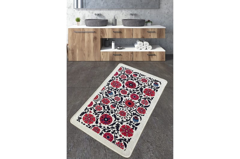 Ninu Badrumsmatta 70x120 cm Rektangulär, Flerfärgad