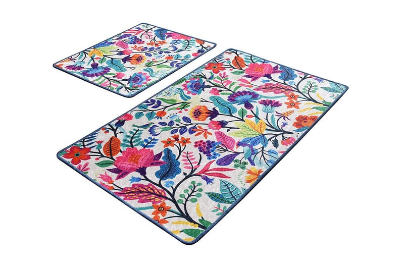 Niyanna Badrumsmatta 2-pack, Flerfärgad