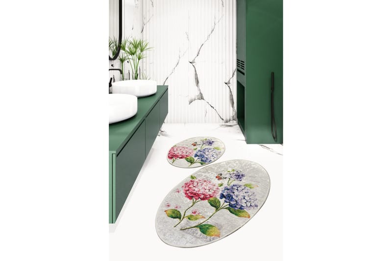 Niyanna Badrumsmatta 2-pack - Flerfärgad - Textil & mattor - Mattor - Badrumsmatta