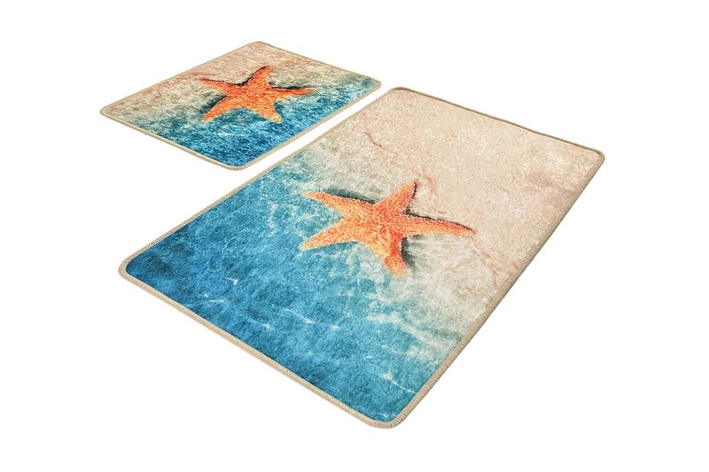 Niyanna Badrumsmatta 2-pack - Flerfärgad - Textil & mattor - Mattor - Badrumsmatta