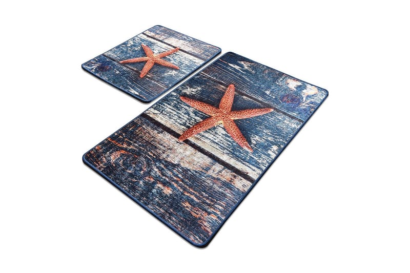 Niyanna Badrumsmatta 2-pack - Flerfärgad - Textil & mattor - Mattor - Badrumsmatta
