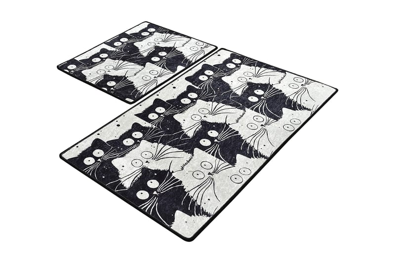 Niyanna Badrumsmatta 2-pack - Flerfärgad - Textil & mattor - Mattor - Badrumsmatta