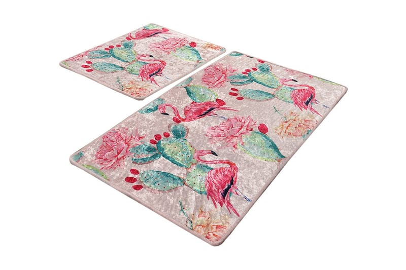 Niyanna Badrumsmatta 2-pack - Flerfärgad - Textil & mattor - Mattor - Badrumsmatta