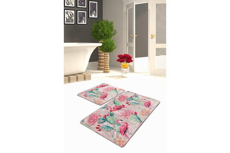 Niyanna Badrumsmatta 2-pack - Flerfärgad - Textil & mattor - Mattor - Badrumsmatta