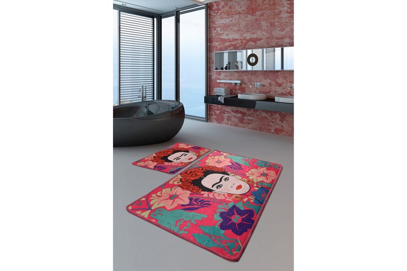 Niyanna Badrumsmatta 2-pack - Flerfärgad - Textil & mattor - Mattor - Badrumsmatta