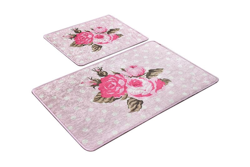 Niyanna Badrumsmatta 2-pack - Flerfärgad - Textil & mattor - Mattor - Badrumsmatta