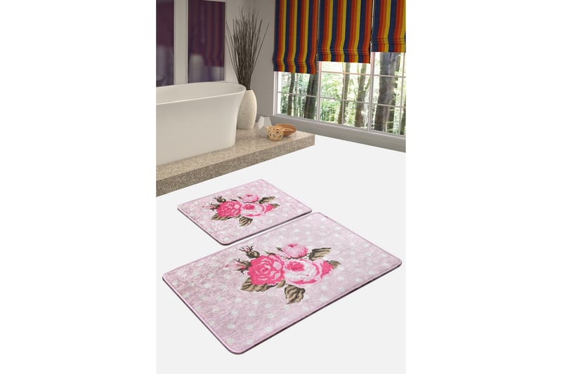 Niyanna Badrumsmatta 2-pack - Flerfärgad - Textil & mattor - Mattor - Badrumsmatta
