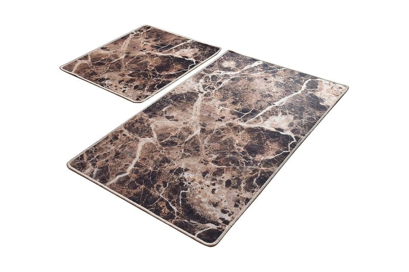 Niyanna Badrumsmatta 2-pack - Flerfärgad - Textil & mattor - Mattor - Badrumsmatta