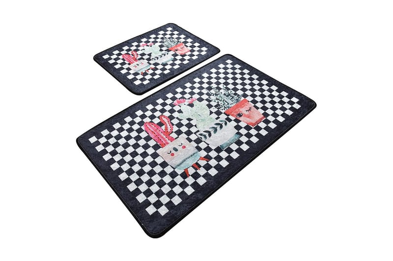Niyanna Badrumsmatta 2-pack - Flerfärgad - Textil & mattor - Mattor - Badrumsmatta