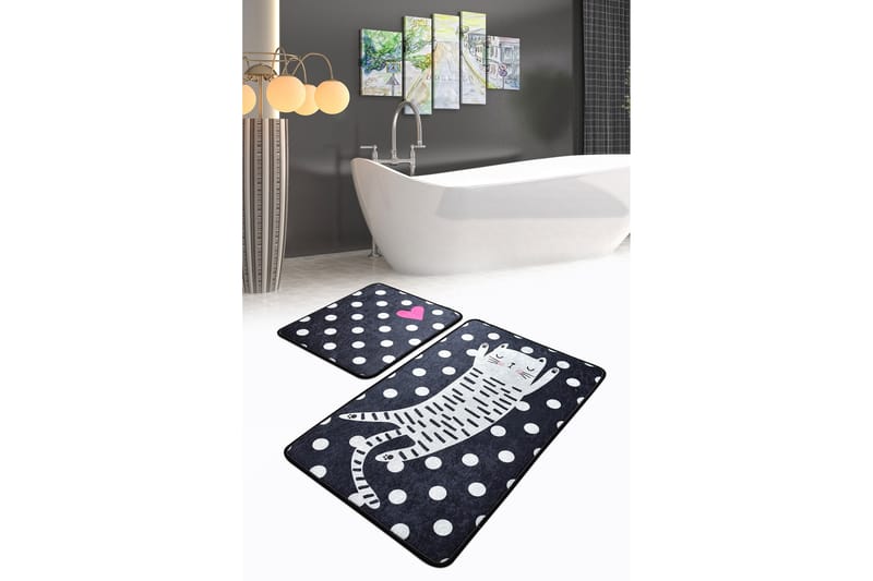 Niyanna Badrumsmatta 2-pack - Flerfärgad - Textil & mattor - Mattor - Badrumsmatta