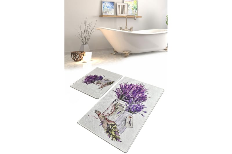 Niyanna Badrumsmatta 2-pack - Flerfärgad - Textil & mattor - Mattor - Badrumsmatta