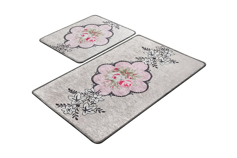 Niyanna Badrumsmatta 2-pack - Flerfärgad - Textil & mattor - Mattor - Badrumsmatta