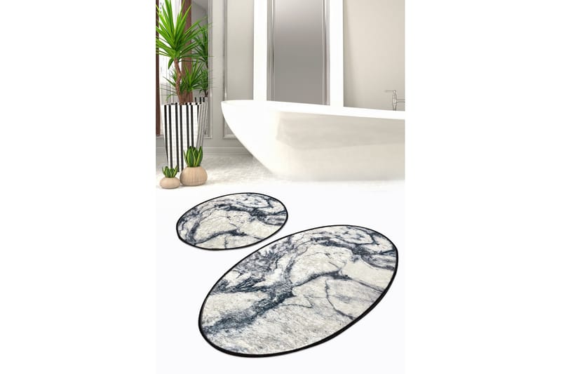 Niyanna Badrumsmatta 2-pack - Flerfärgad - Textil & mattor - Mattor - Badrumsmatta