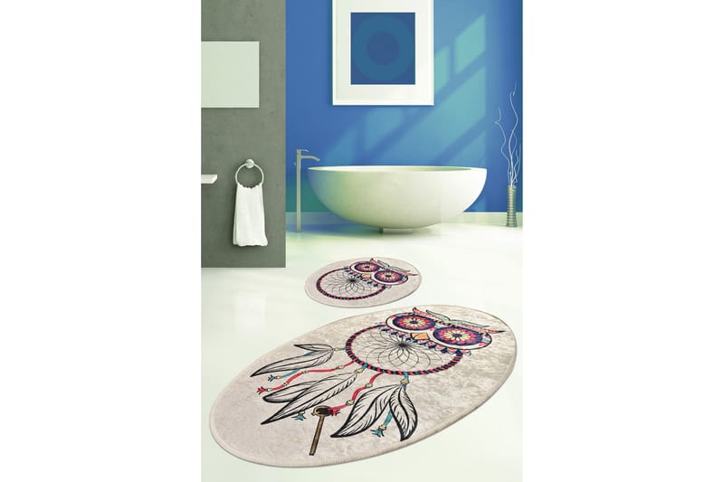 Niyanna Badrumsmatta 2-pack - Flerfärgad - Textil & mattor - Mattor - Badrumsmatta
