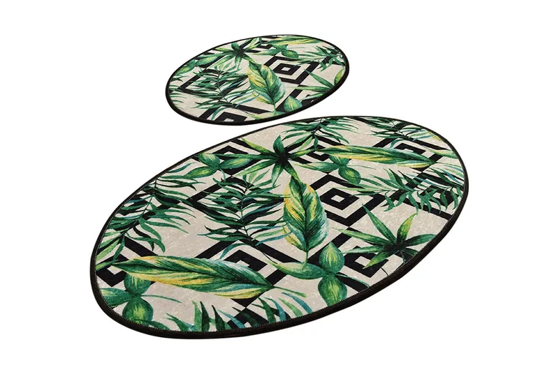 Niyanna Badrumsmatta 2-pack, Flerfärgad