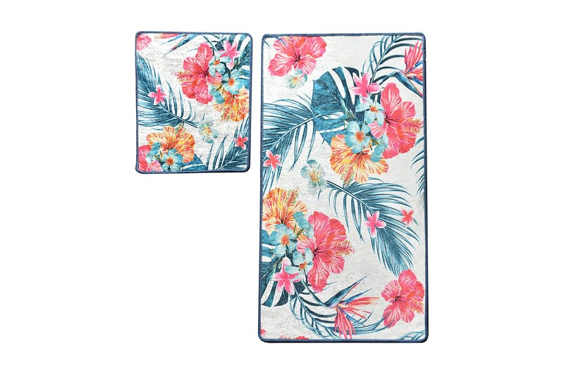 Niyanna Badrumsmatta 2-pack, Flerfärgad