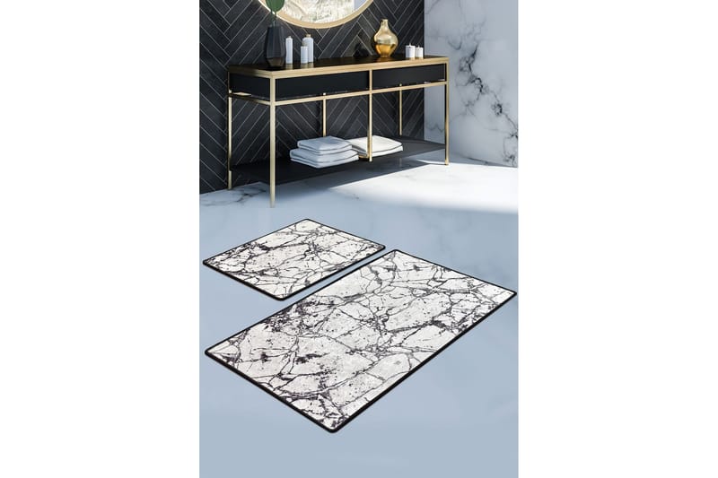 Niyanna Badrumsmatta 2-pack - Flerfärgad - Textil & mattor - Mattor - Badrumsmatta