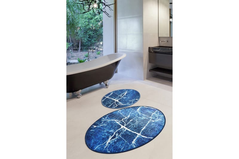 Niyanna Badrumsmatta 2-pack - Flerfärgad - Textil & mattor - Mattor - Badrumsmatta