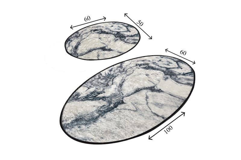 Niyanna Badrumsmatta 2-pack - Flerfärgad - Textil & mattor - Mattor - Badrumsmatta