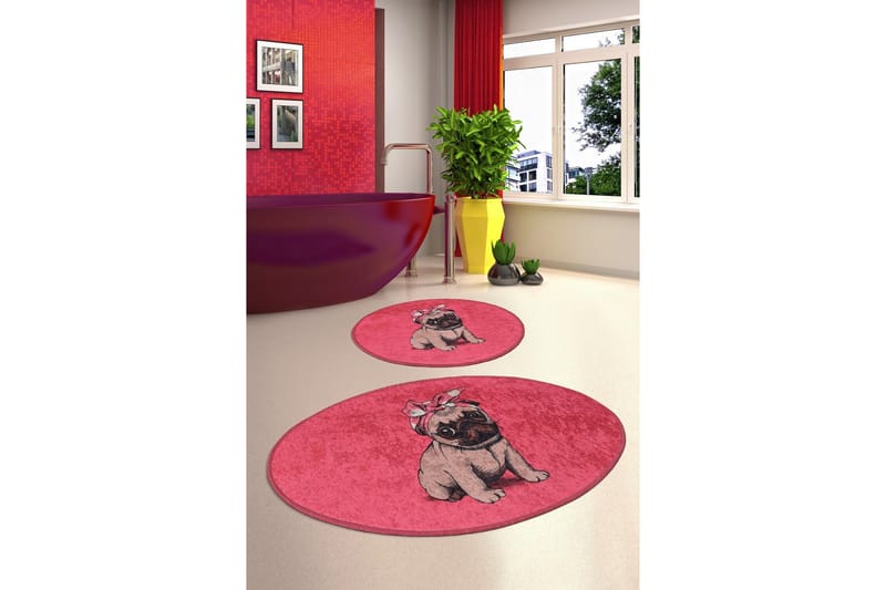 Niyanna Badrumsmatta 2-pack - Flerfärgad - Textil & mattor - Mattor - Badrumsmatta